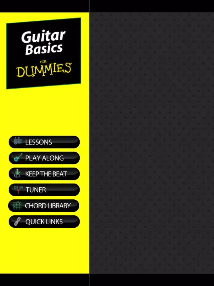 Guitar Basics For Dummies iPad 应用截图