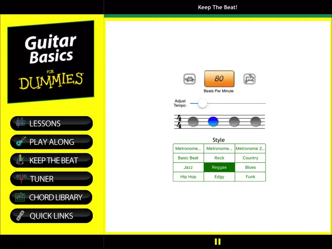 Guitar Basics For Dummies iPad 应用截图