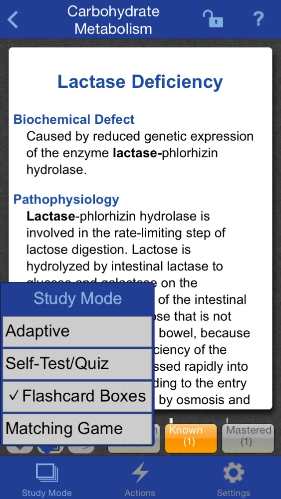 Biochemistry and Genetics Lange Flash Cards Screenshots