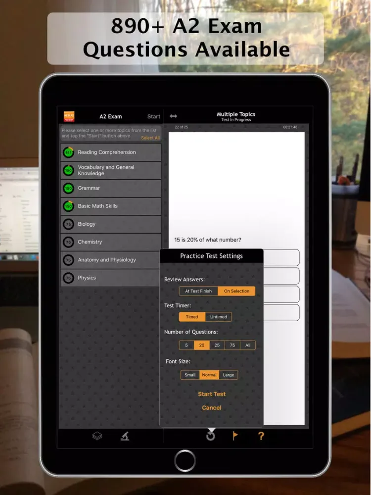 ภาพหน้าจอของ Evolve Reach (HESI) A2 Practice Tests iPad 
