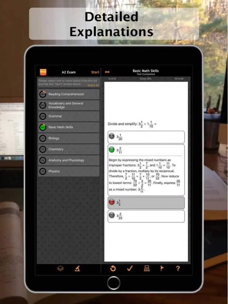 ภาพหน้าจอของ Evolve Reach (HESI) A2 Practice Tests iPad 