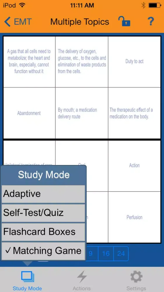 تصاویر EMT Certification Exam Flashcards