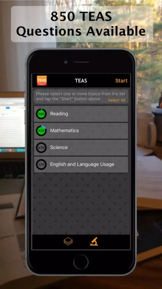 Скриншоты TEAS Practice Tests by McGraw-Hill Education