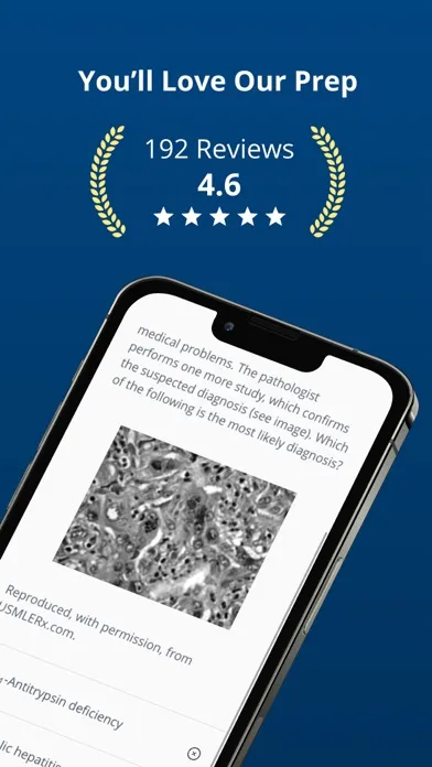 USMLE Step 1 Exam Prep QBank Screenshots