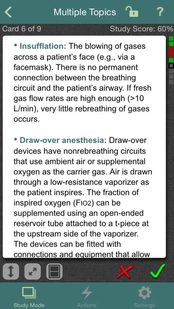 Morgan & Mikhail's Clinical Anesthesiology Flashcards应用截图