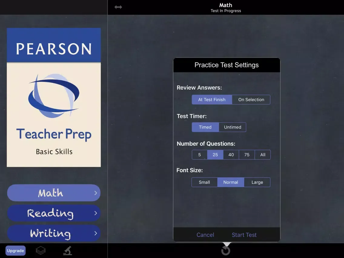Скриншоты Teacher Prep Basic Skills iPad 