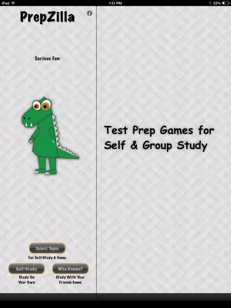 PrepZilla - Study With Your Friends Test Prep Game iPad  Screenshots
