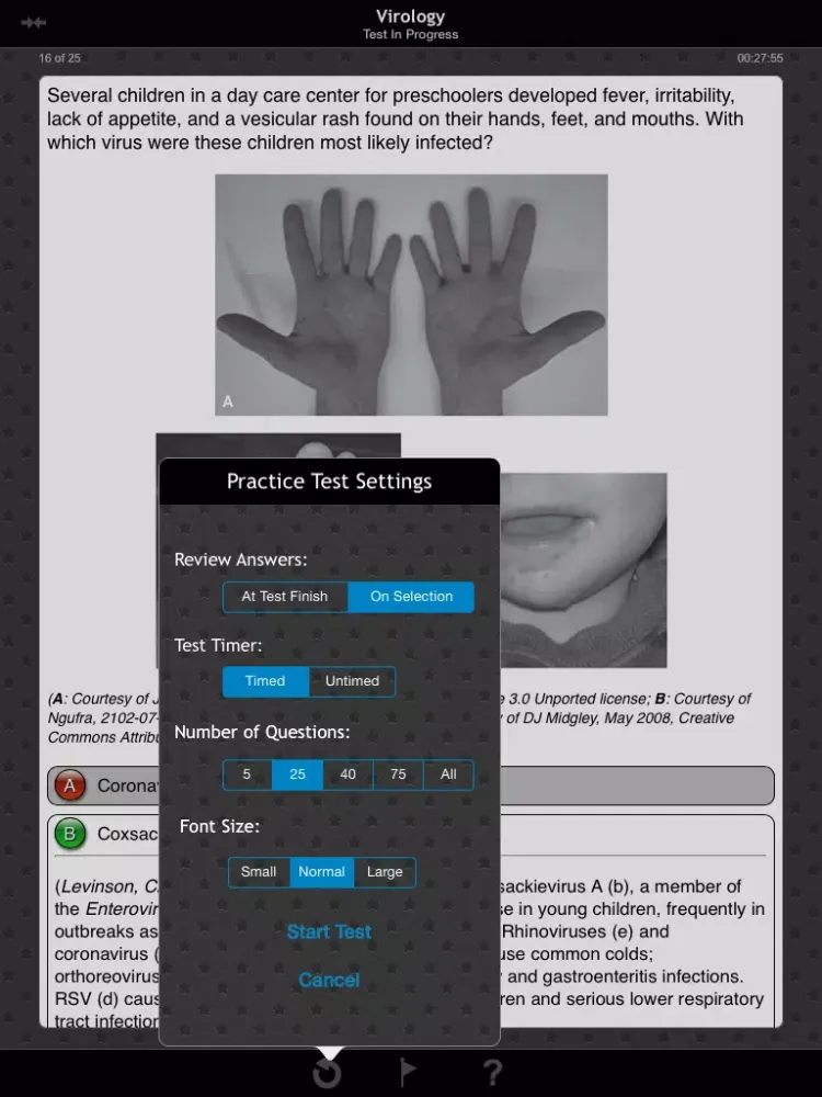 PreTest Microbiology iPad 應用截圖