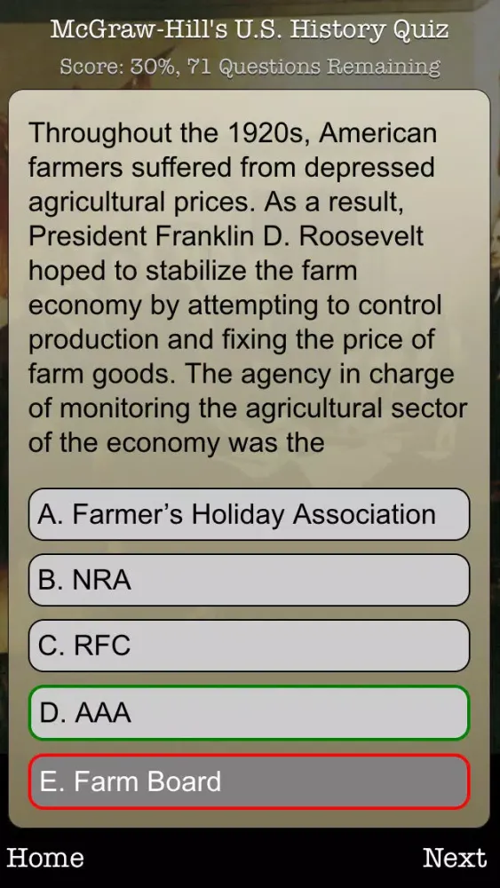 تصاویر McGraw-Hill U.S. History Quiz Set 1