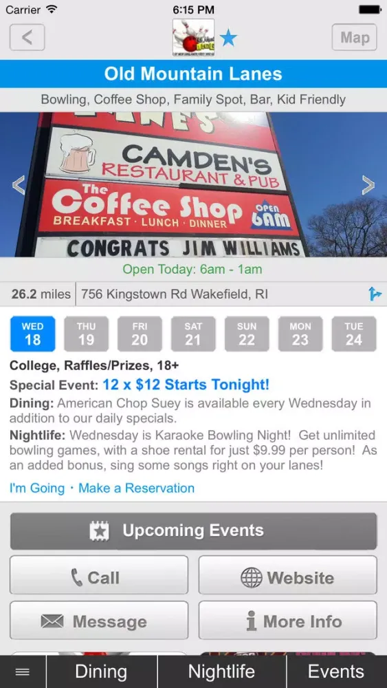 Screenshot di GoingOut
