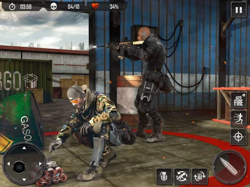 Modern Shooter Strike Gun Game iPad  سکرین شاٹس