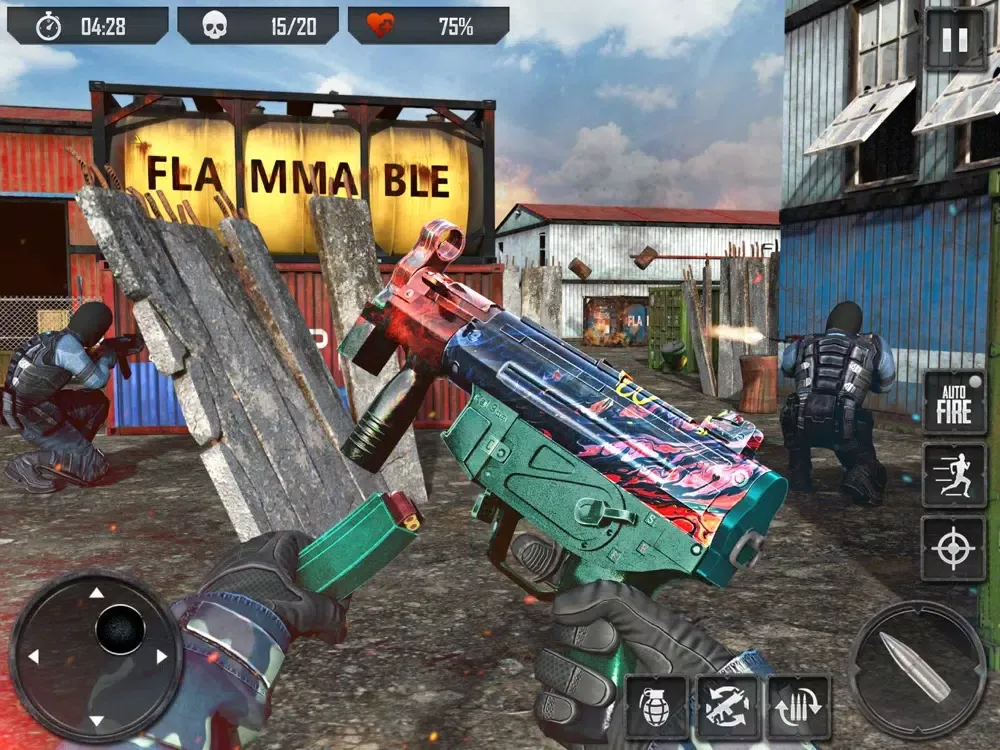 Modern Shooter Strike Gun Game iPad  سکرین شاٹس