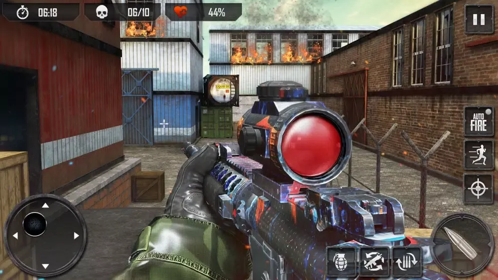 Modern Shooter Strike Gun Game سکرین شاٹس