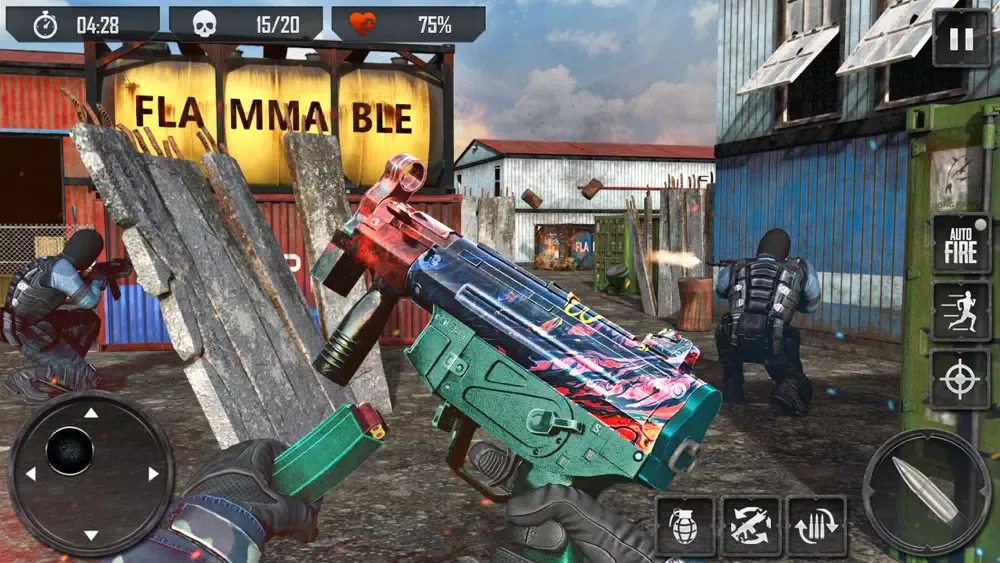 Modern Shooter Strike Gun Game سکرین شاٹس