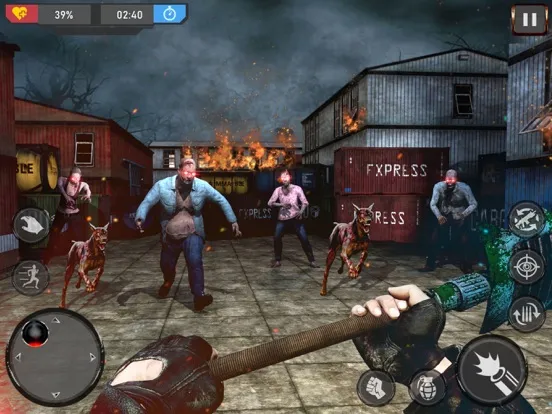 Tangkapan layar Zombie! Dying Island Survival iPad 