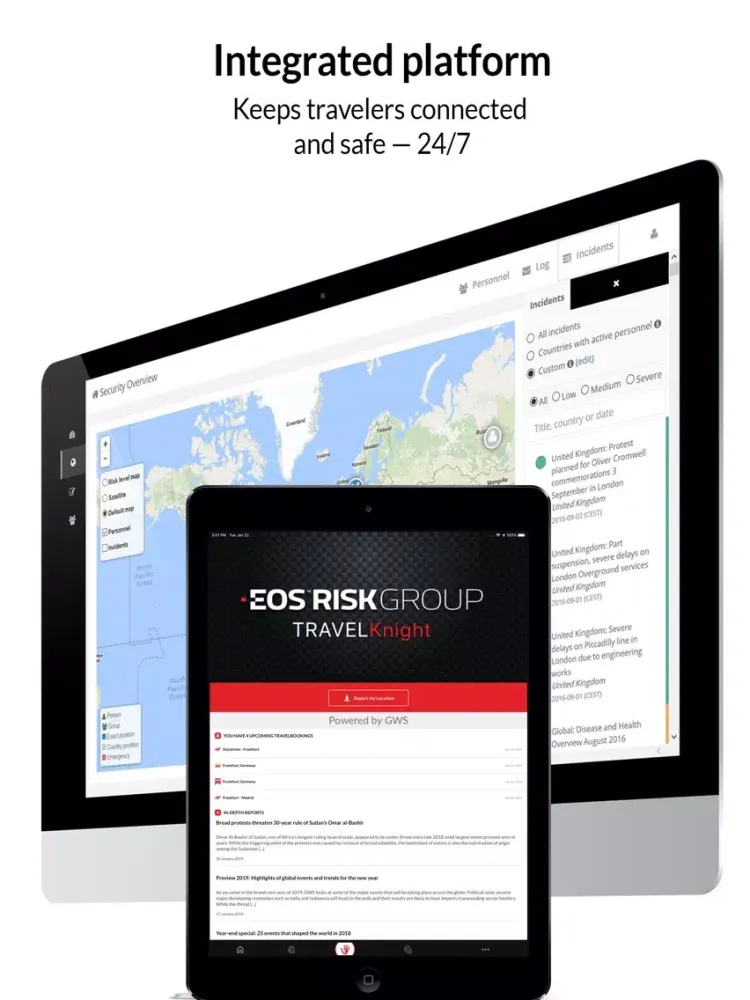 TRAVEL Knight - EOS Risk iPad 应用截图