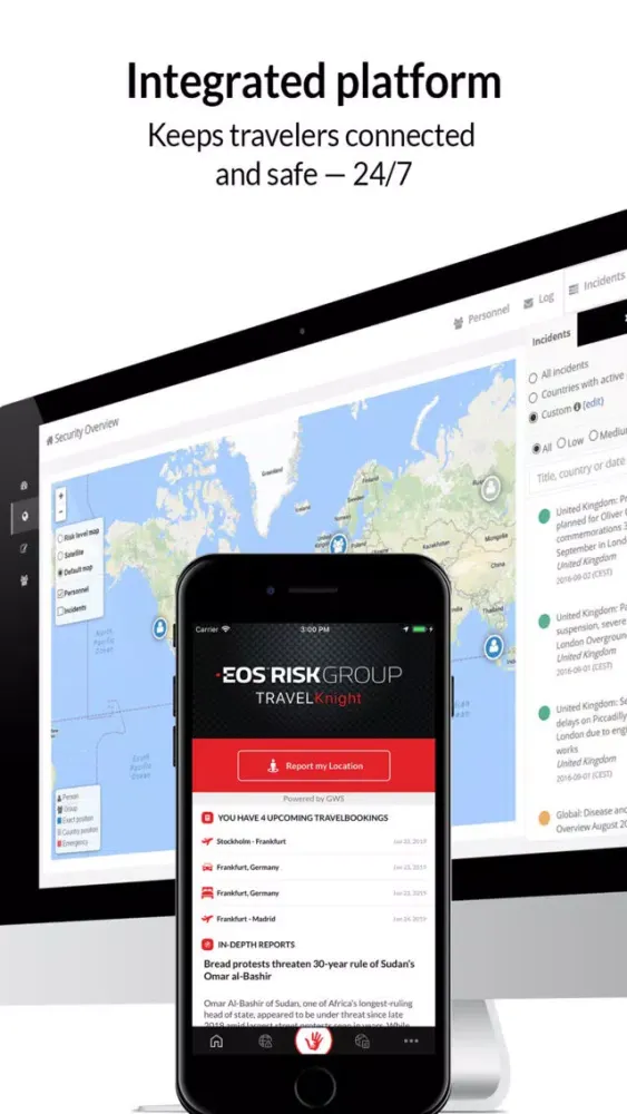 TRAVEL Knight - EOS Risk应用截图