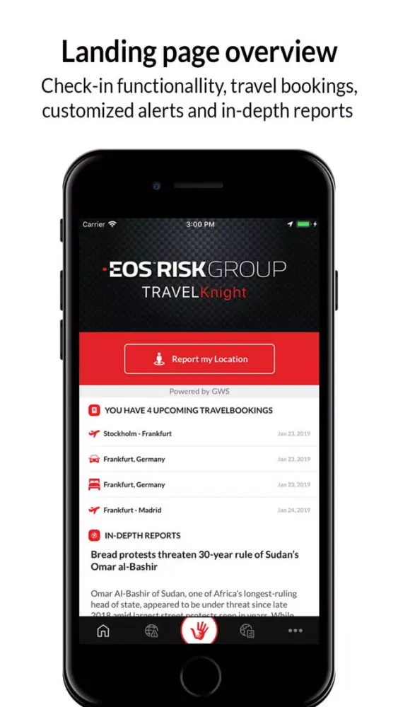 TRAVEL Knight - EOS Risk应用截图