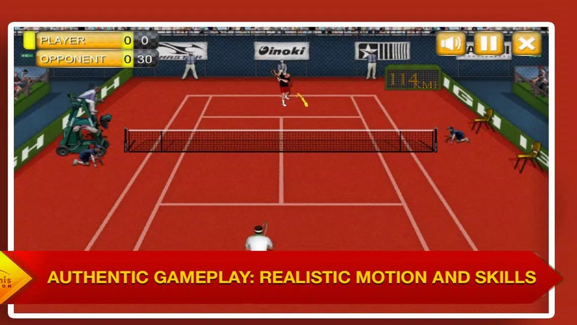 Swipe Tennis Opend Cup سکرین شاٹس
