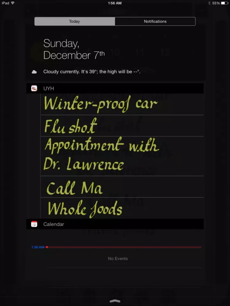 Use Your Handwriting iPad سکرین شاٹس