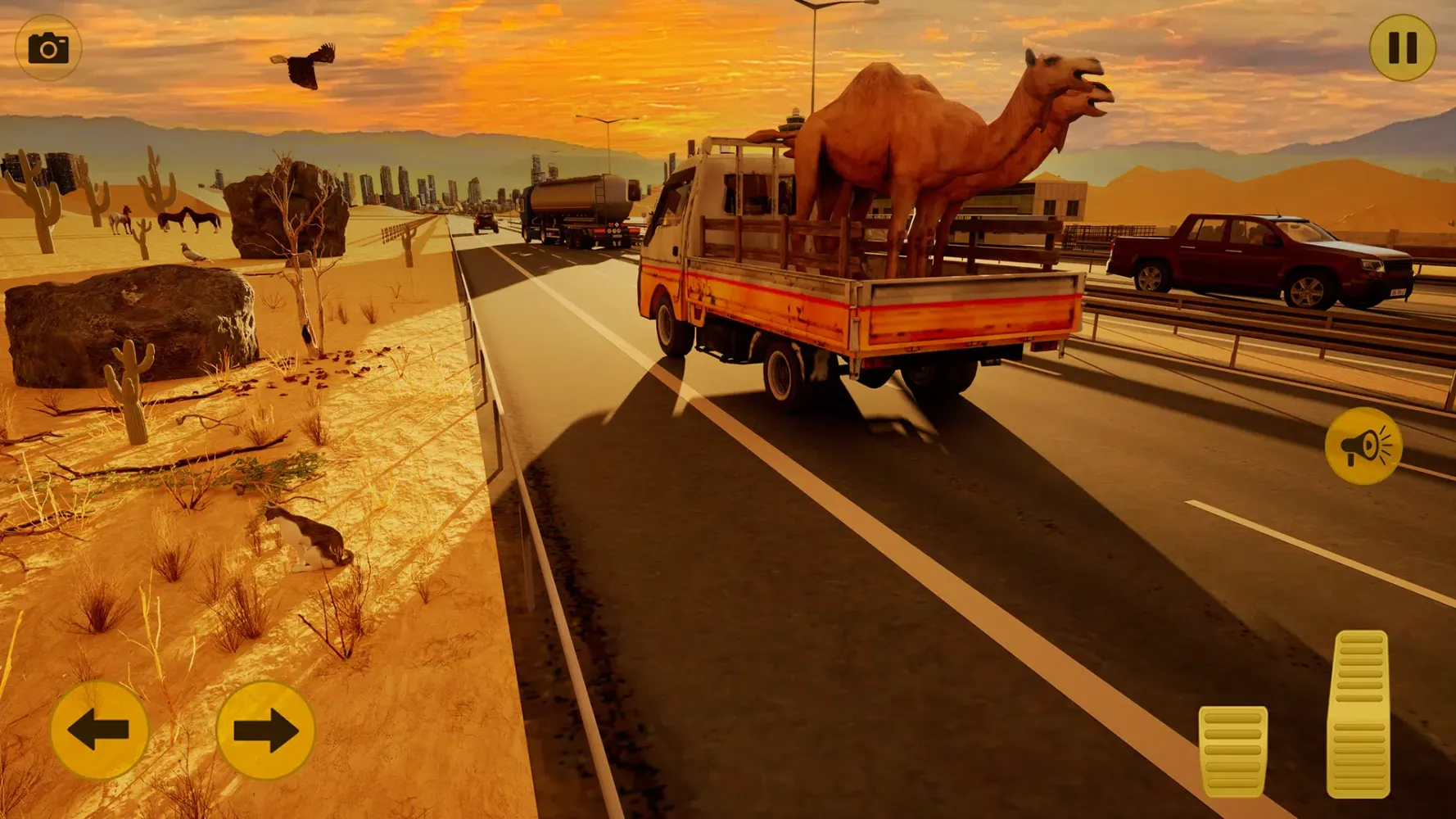 Asian Animal Van Games Sim应用截图