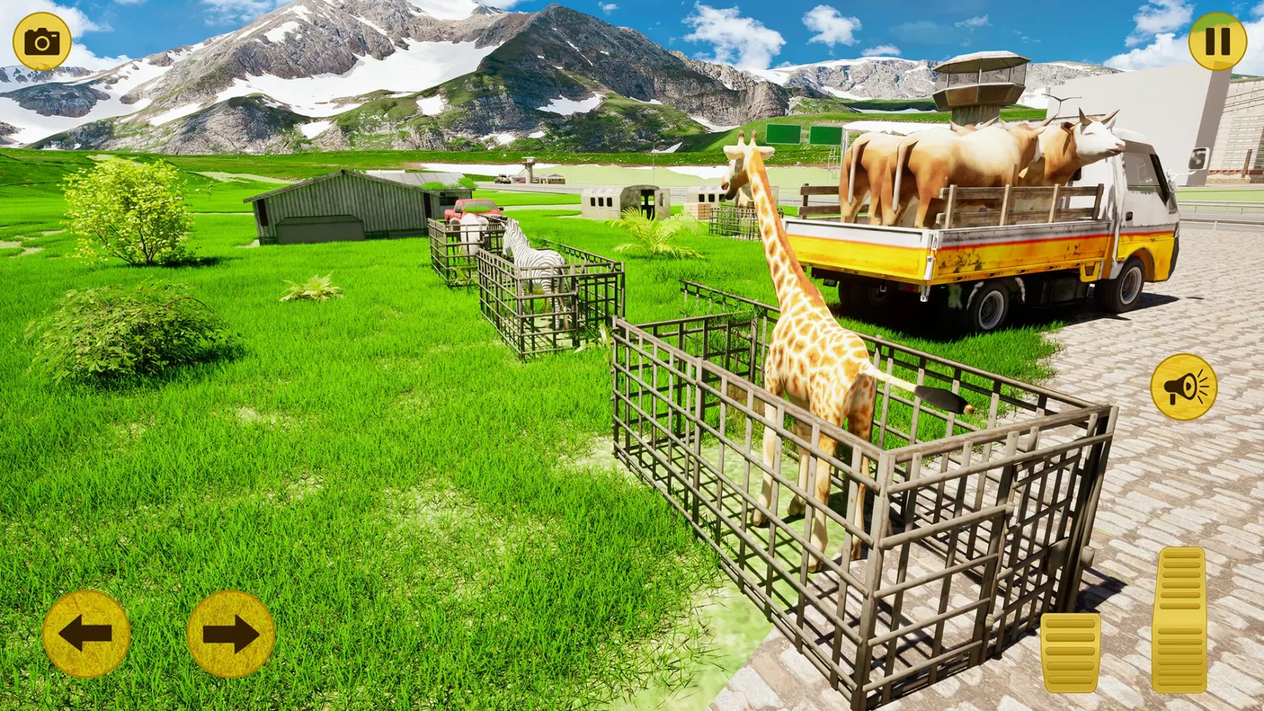 Asian Animal Van Games Sim应用截图