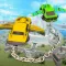 Flying Chain Car Air Wings