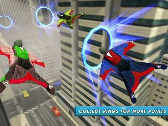 Skyman Stunt Hero 3d iPad  Screenshots