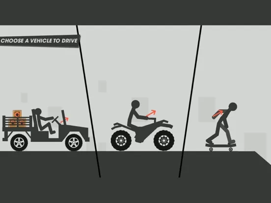X-Stickman  Dismounting iPad  Screenshots