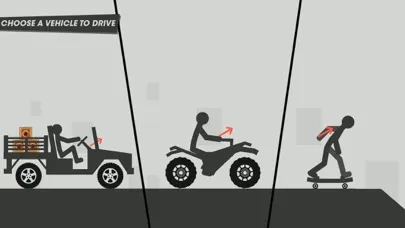 X-Stickman  Dismounting Screenshots