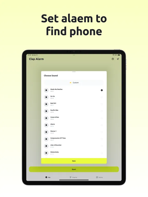 تصاویر Clap Finder:Find My Phone&WTMP iPad 