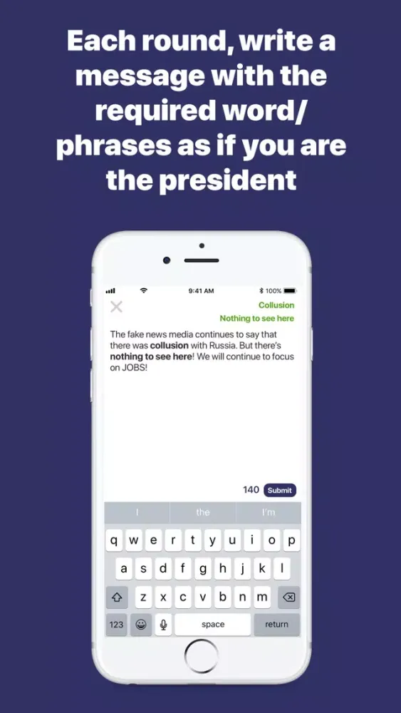 Talk Like POTUS应用截图
