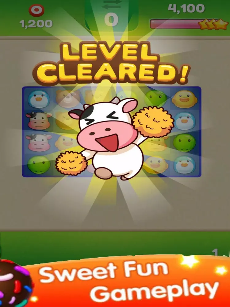 Pet Puzzle Match 3 iPad  स्क्रीनशॉट