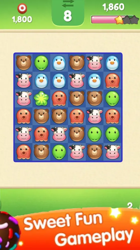 Pet Puzzle Match 3 स्क्रीनशॉट
