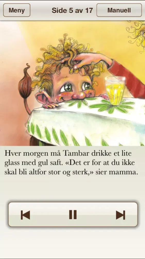 Capturas de tela do Tambar er et troll