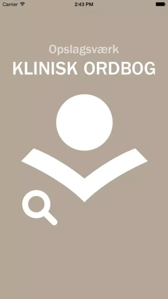 Klinisk Ordbog স্ক্রিনশট