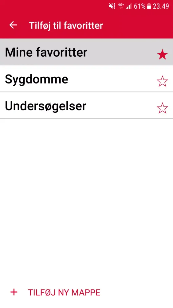Zrzuty ekranu Sygeplejeordbogen