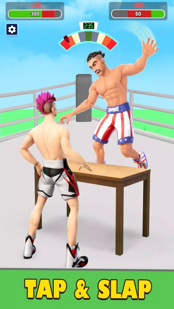 Captures d'écran de Slap & Punch:Gym Fighting Game