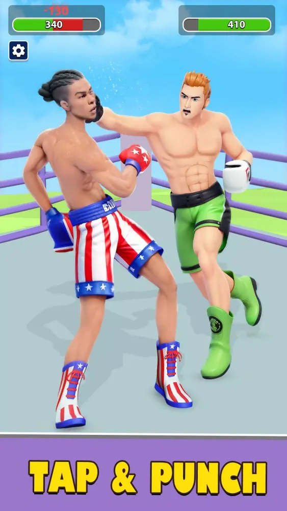 Captures d'écran de Slap & Punch:Gym Fighting Game