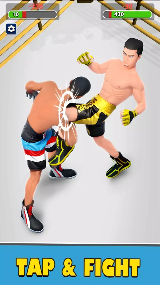 Captures d'écran de Slap & Punch:Gym Fighting Game