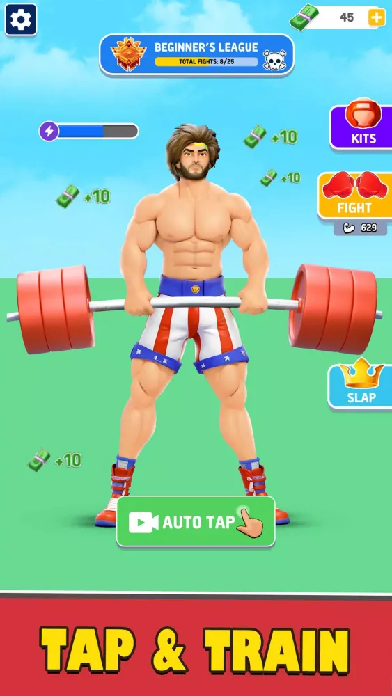 Captures d'écran de Slap & Punch:Gym Fighting Game