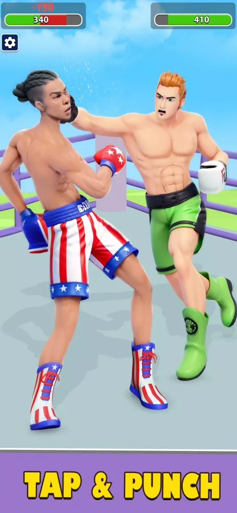 Captures d'écran de Slap & Punch:Gym Fighting Game