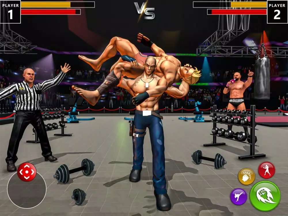 Capturas de tela do Gym Fight Club Kung Fu Games iPad 