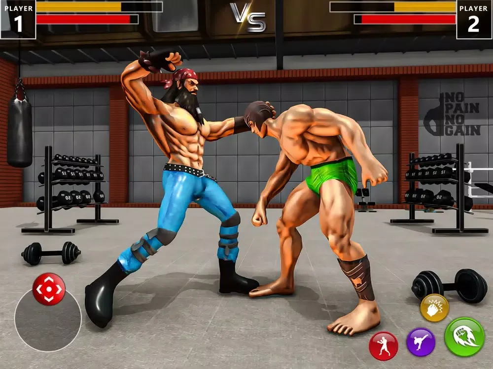 Capturas de tela do Gym Fight Club Kung Fu Games iPad 