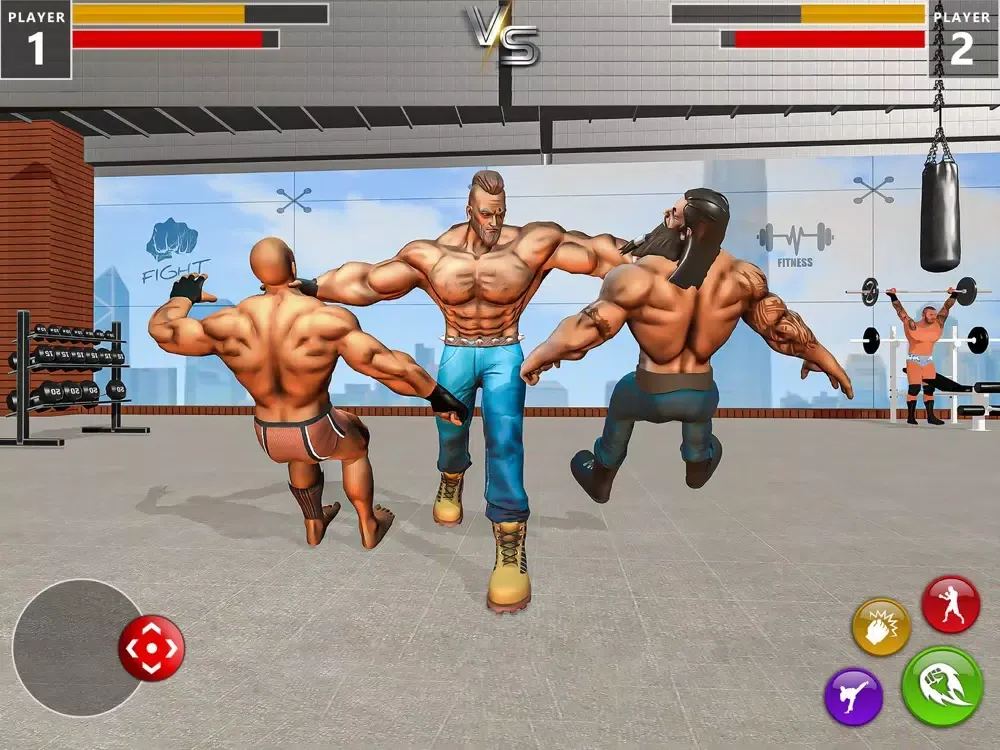 Capturas de tela do Gym Fight Club Kung Fu Games iPad 