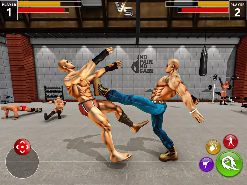Capturas de tela do Gym Fight Club Kung Fu Games iPad 