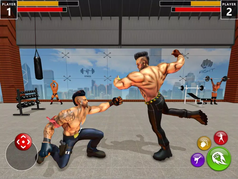 Capturas de tela do Gym Fight Club Kung Fu Games iPad 