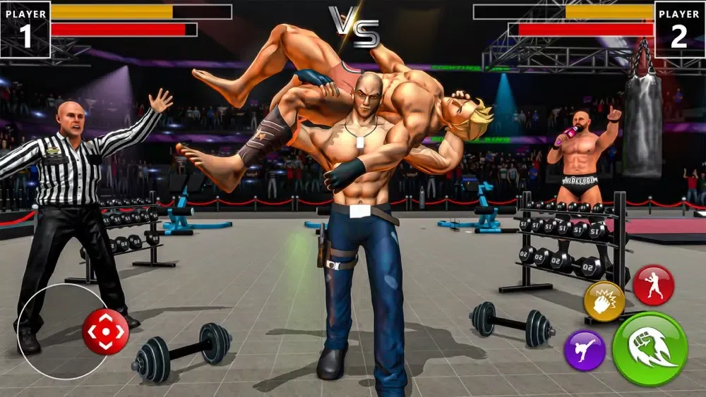 Capturas de tela do Gym Fight Club Kung Fu Games