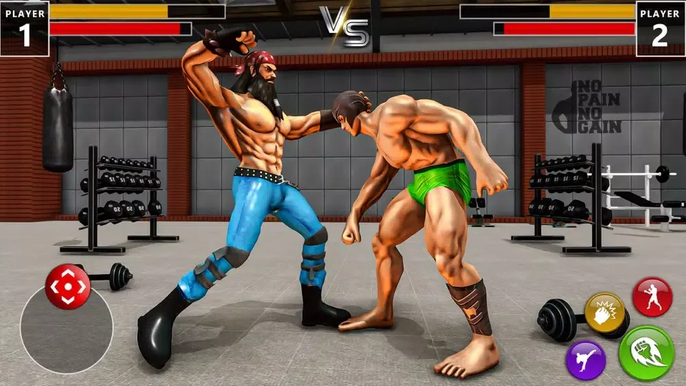 Capturas de tela do Gym Fight Club Kung Fu Games