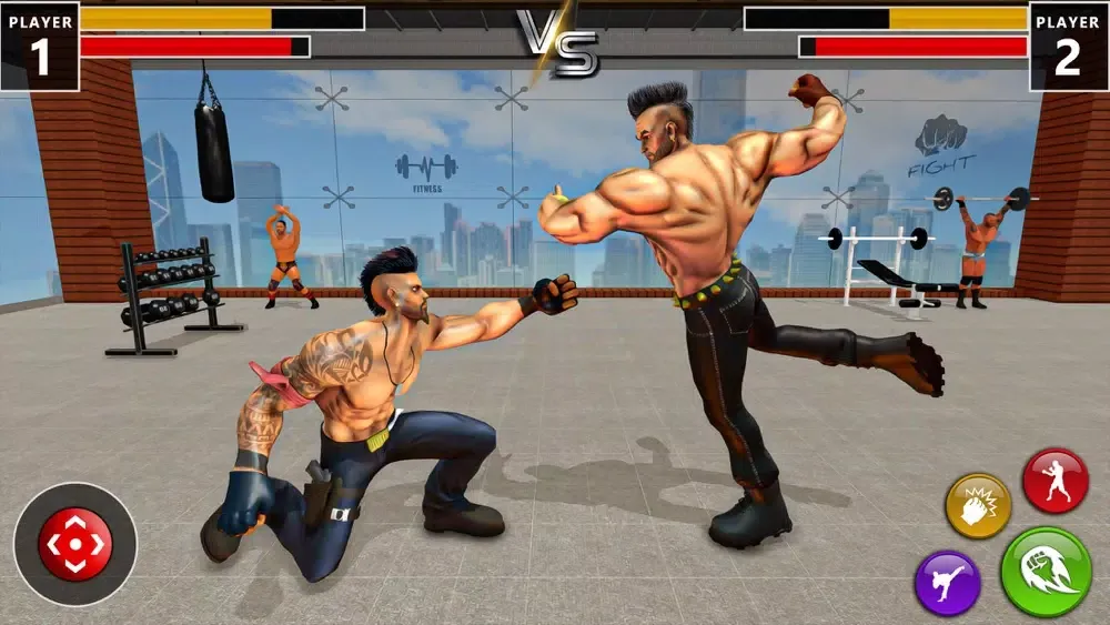 Capturas de tela do Gym Fight Club Kung Fu Games